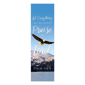 Celebration Banners F1760 Foundation Series Banner - Let Everything That Has Breath Praise the Lord