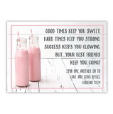 Christian Brands F1785 Postcard - Best Friends Keep You Strong