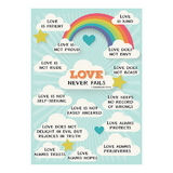Christian Brands F1807 Large Poster - Love Never Fails