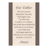 Christian Brands F1808 Large Poster -  Our Father