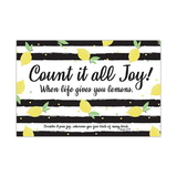 Christian Brands F1813 Small Poster - Count It All Joy