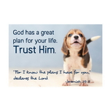 Christian Brands F1814 Small Poster -  Trust Him