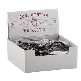 Creed F1866 Confirmation Medals Macrame Bracelets