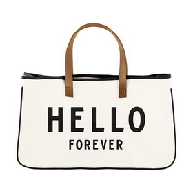 Christian Brands F2714 Canvas Tote - Hello Forever