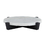 Christian Brands F2835 Marble Tray + Mango Wood Stand - Grey