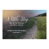 Christian Brands F3446 Small Poster - A Little Step