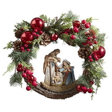 Christian Brands F3476 Nativity Wreath