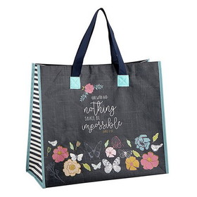 Gifts of Faith  F3621 Tote Bag - Nothing Shall Be Impossible