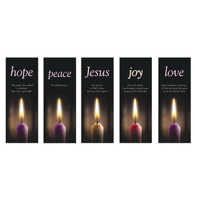 Celebration Banners F3640 ADV Candle X-Stand Bnnrs Set/5