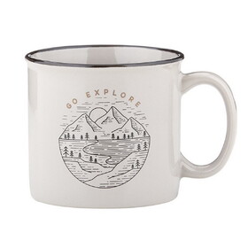 Christian Brands Christian Brands Campfire Mug - Grey
