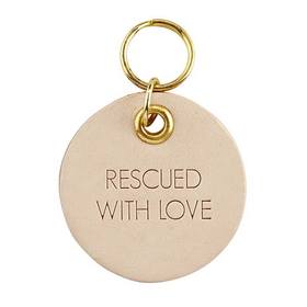 Christian Brands Leather Pet Tag