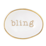 Christian Brands F4522 Ring Dish - Bling
