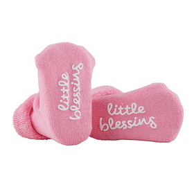 Stephan Baby F4771 Socks - Little Blessing Pink