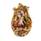 Sacred Traditions F4969 Holy Family Holy Water Font