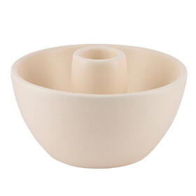 47th & Main FMR161 Ivory Taper Candleholder