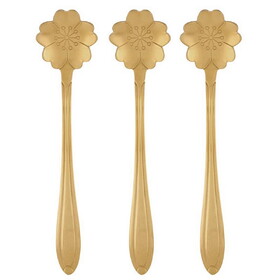 47th & Main FMR248 Gold Spoons - Set of 3