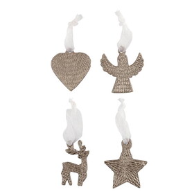 47th & Main FMR341 Golden Ornaments Jar - 50/pk