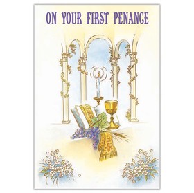 Alfred Mainzer FP68237 On Your First Penance Card