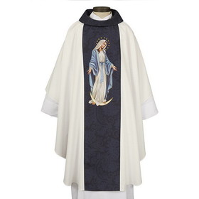 RJ Toomey G0199 Printed Our Lady of Grace Chasuble