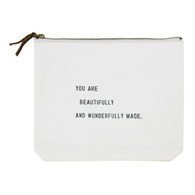 Christian Brands G0220 Canvas Pouch - Wonderfully Made
