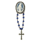 Creed G1026 Our Lady of Grace Cameo Rosary Pin