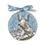 Sacred Traditions G1027 Blue Guardian Angel Crib Medal