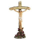 Christian Brands G1143 Roses Crucifix by Michael Adams