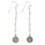 Creed G1187 Creed® Drops of Blessings Earrings - Silver/Silver