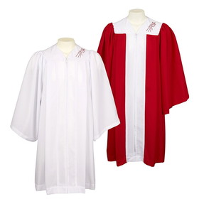 Cambridge G1968 Confirmation Robe with Embroidered Descending Dove