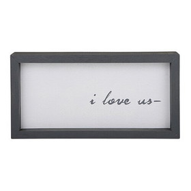 Christian Brands G2001 Face to Face Small Word Board- I Love Us