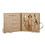 Faithworks G2041 Cardboard Wood Paddle Cheese Board Set - Bless this Home