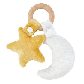 Stephan Baby G2196 Toy -Star & Moon Wood