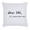 Christian Brands G2243 F2F Square Sofa Pillow - Dear Life, It's Beautiful Here