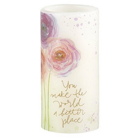 Christian Brands G2397 Summer Fields - LED Candle - Make the World
