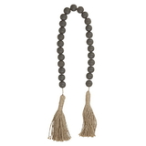 Christian Brands G2622 Wood Beads - Dark Charcoal with Jute