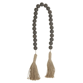 Christian Brands Christian Brands Wood Beads - with Jute