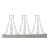 Christian Brands G2639 Glass Beaker Vase - Trio Set
