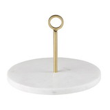 Christian Brands G2766 Marble Server with Brass Handle
