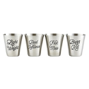 Christian Brands G2836 Stainless Steel Shot Cups - Personality