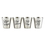 Christian Brands G2836 Stainless Steel Shot Cups - Personality