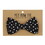 Pets G2843 Pet Bow Ties - Black Polka Dot