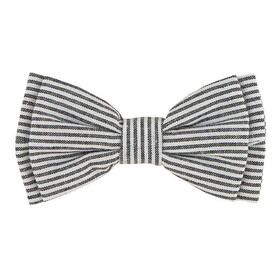 Pets G2845 Pet Bow Ties - Grey Stripe