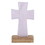 Christian Brands G2923 Enamel Standing Cross - Lavender 4&quot;