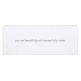 Christian Brands G3060 F2F Small Case Word Board- You Are Beautifully And Wonderfully Made