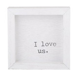 Christian Brands G3065 Face to Face Petite Word Board- I Love Us