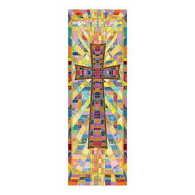 Christian Brands G3181 Cross Tapestry X-Stand Banner