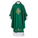 RJ Toomey G4051GRN IHS Gothic Chasuble