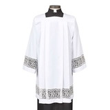 RJ Toomey G4527 Augustinian Collection Alpha & Omega Lace Surplice