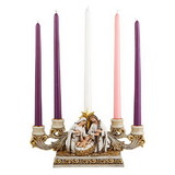 Christian Brands G4544 Nativity Advent Candleholder