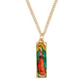 Creed G4597 Mini Bar Pendant - Our Lady of Guadalupe